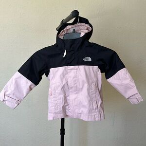 The North Face Girls Pink Rain/Wind Jacket size 2T
